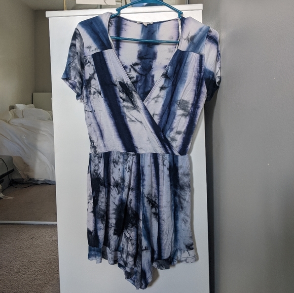 Pants - 5/$25 Tie dye romper jumpsuit